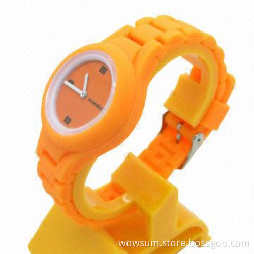Brand New Fashionable Silicone Watch, Eco-friendly Material